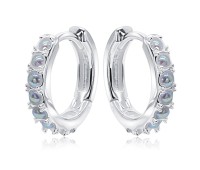 Silver Hoop Earring HO-2574